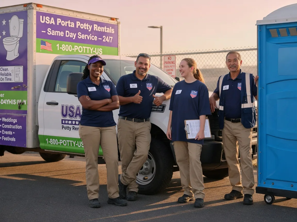 Porta Potty Rental company in Fiddletown, CA